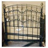 Antique Victorian Style Brass - Cast Iron Full/Dou