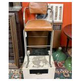 Vintage Shoe Shine Chair 21'X37'X50'