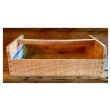 Vintage Wooden Chilean Produce Crate 10'X15'X6'