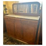 Antique French Walnut Cabinet or Buffet featuring
