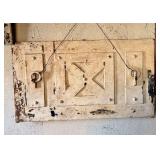 French Iron Architectural Salvage Panel 24'X14'