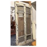 Antique French Paneled Glass Doors, Architectural