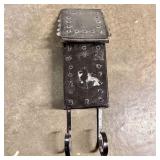 Seahorse Decorated Vintage Metal Wall Mounted Mail