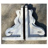 Victorian Style Wooden Corbels - Roof Brackets - A