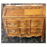 Antique French Provincial Louis XV Style Slant-fro