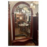 Large Ornate Victorian Style Floor Entryway Bevele