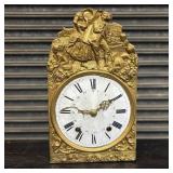 Early French Comtoise Clock, Morbier Clock - Manuf