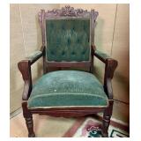 Antique Eastlake Style Parlor Chair  - 22'x38'  -