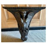 Antique Anglo-Indian Ebonized Mahogany or Black Fo