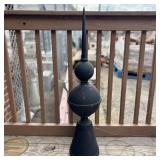 Architectural Cast Iron Roof Finial - Ornament 8'X