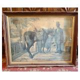 Antique 'She Was Bred In Old Kentucky' Advertising