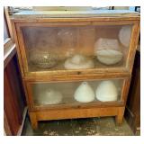 Vintage Double Stack Barrister Or Lawyer's Bookcas