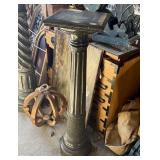 Marble Column Pedestal - Plant Stand 11.5'X11.5'X4