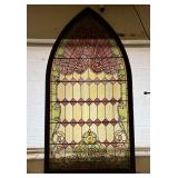 Antique Cathedral Architectural Salvage Framed Sta