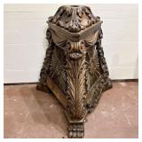 C. 1890 French Church Pedestal - Architectural Sal