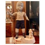 Vintage Buster Brown Store Display Mannequin, feat