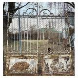 18th Century French Entry Gates 4'X48'X118'  -  NO