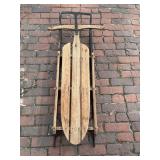 Lightning Guider Wooden Sled By Standard Novelty W