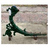 Architectural Salvage Cast Iron Wall Mounted Victo