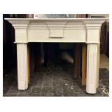 Neoclassical-style Fireplace Surround with Fluted