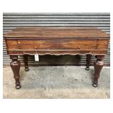Antique Mahogany Melo Piano Co. Spinet Desk With F