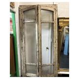 Antique French Paneled Glass Doors, Architectural
