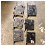 Lot Of Architectural Salvage Mortise Locks 4'X6'