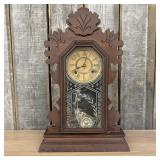 Ansonia 'Eight Day Beaver' Gingerbread Mantel Cloc