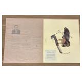 "Redtail Hawk" By Guy Coheleach; Signed. 18"X22"
