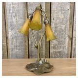 Pond Lily 3-Light Accent Lamp 10"X14"
