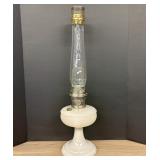 Original Aladdin Model A Oil Lamp - White Alacite