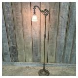 Antique Floor Bridge Lamp, likely dating from the
