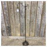 Antique Art Nouveau Style Floor Lamp featuring a C
