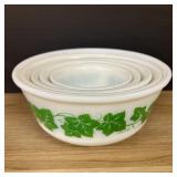 Vintage Nesting Mixing Bowls 5pc. Set Made By Haze