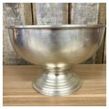Paul Revere Style Large Pewter Bowl By Woodbury Pe