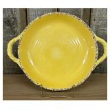 Tommy Bahama Rustic Crackle Yellow Melamine Servin