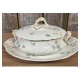 Haviland Limoges French Porcelain Soup Tureen On P