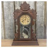 Ansonia "Eight Day Beaver" Gingerbread Mantel Cloc