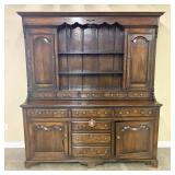 C. 1715-1750 Oak Welsh Dresser - Cupboard; Mortise