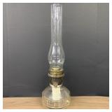 Aladdin 23 Oil Lamp With Diamond Square Glass Patt