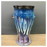 Bill Campbell Style Flambeau Drip Glaze Studio Art