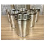 Six Italian Mint Julep Cups By Stewart's 3'X4'