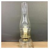 Antique-style Oil Lamp, Since Converted into an El