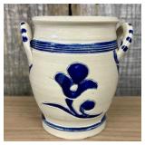 Williamsburg Restoration Pottery Stoneware Crock W