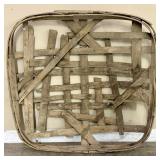 Antique Tobacco Basket, Stamped Shelbyville KY  -