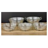 Vintage Collection of Anchor Hocking Manhattan Pat