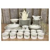 Vintage Gibson Housewares China in Holiday Pattern