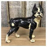 Antique Hubley Style Cast Iron Boston Terrier Door