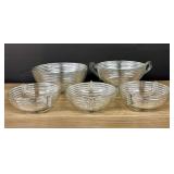 Vintage Collection of Anchor Hocking Manhattan Pat