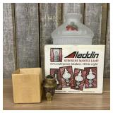 Aladdin Crystal Holly Holiday Shade With Box (Box